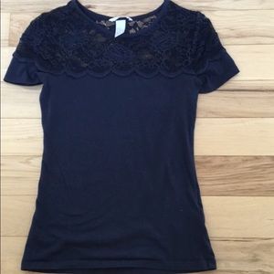 Cute H&M navy top